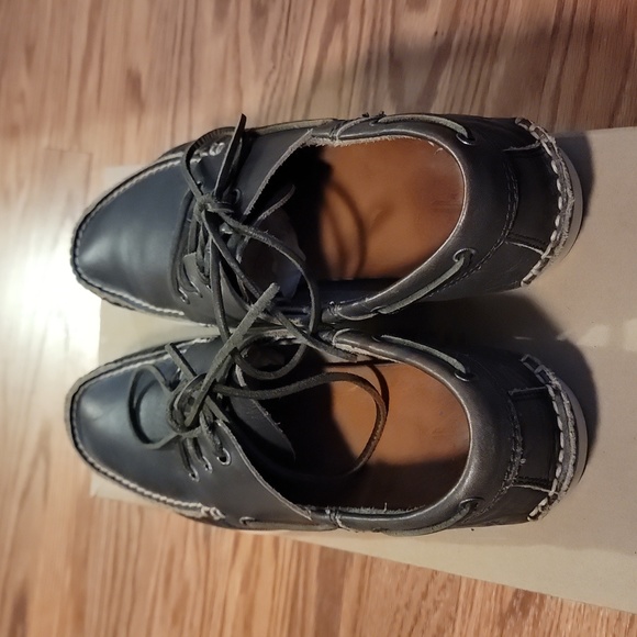 Mens Frye boat shoes gray size 9.5 - Picture 3 of 7